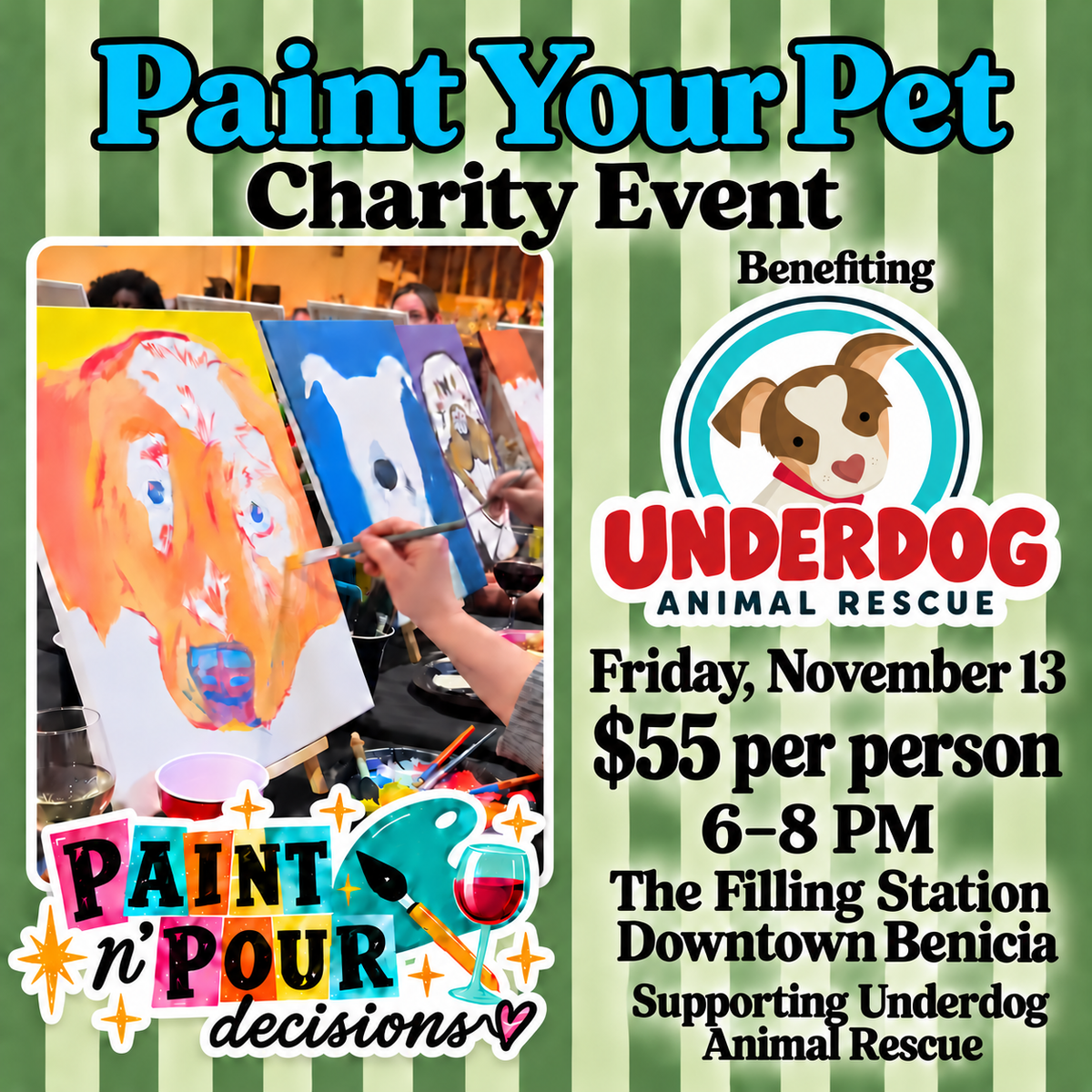 Paint Your Pet Charity Event