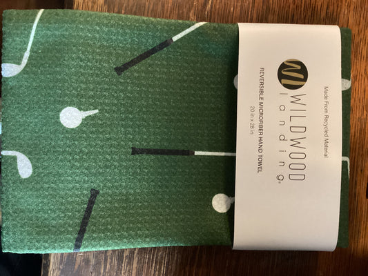 Wildwood Hand Towel- Golf