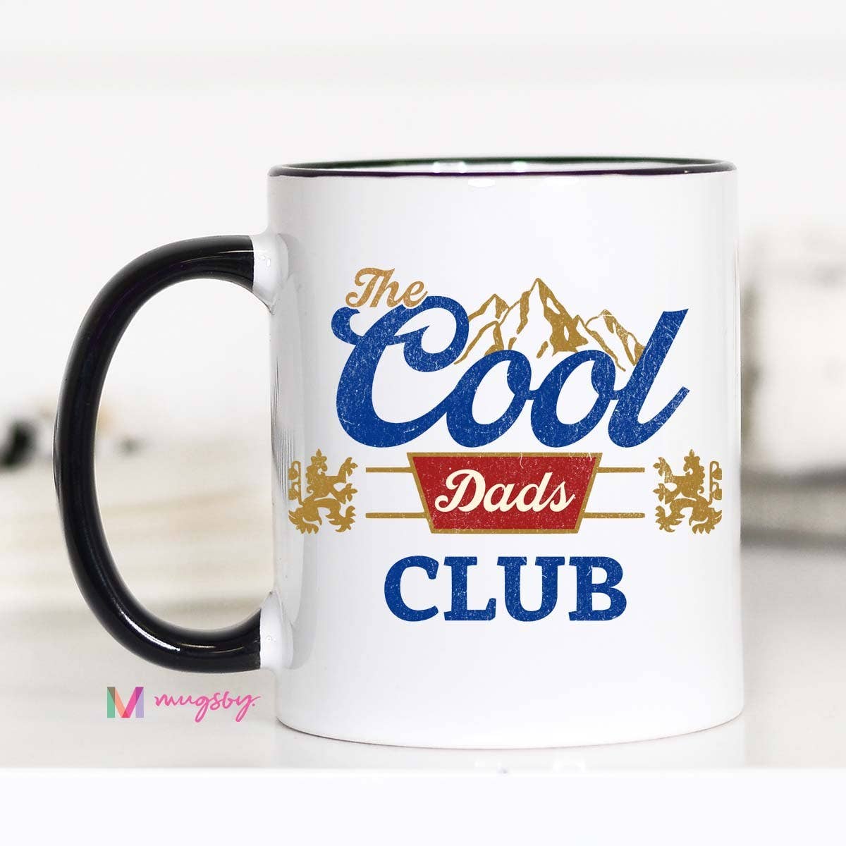 The Cool Dads Club Retro Funny Coffee Mug