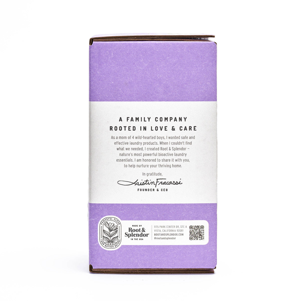 Root and Splendor Laundry Detergent