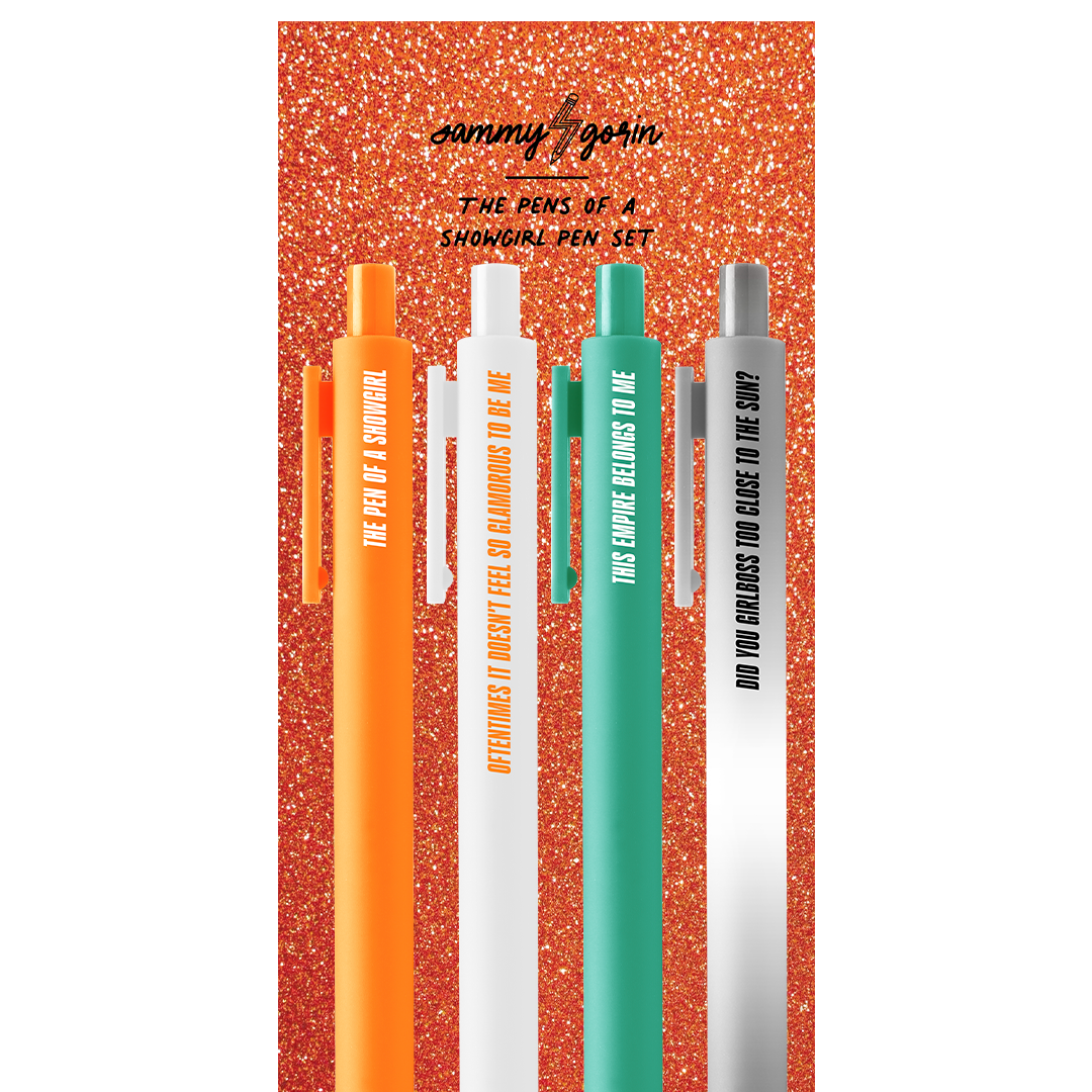 The Pens of a SG Pen Set