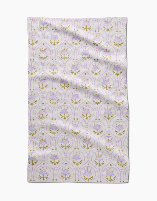 Geometry - Dome Floral Tea Towel