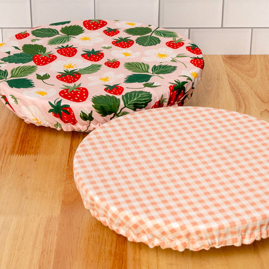 Strawberry Patch Bowl  Covers
