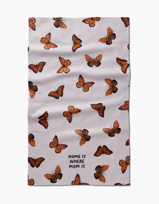 Geometry - Flutter Love Tea Towel