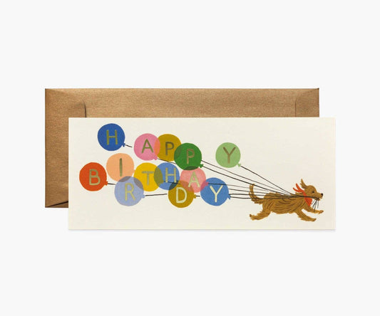 Rifle Paper Co. - Balloon Birthday No. 10 Card