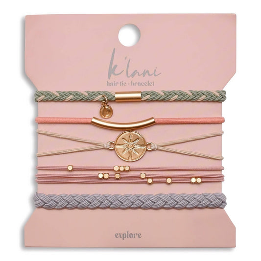 K'Lani hair tie bracelets - Explore Hair Tie Bracelets: Medium