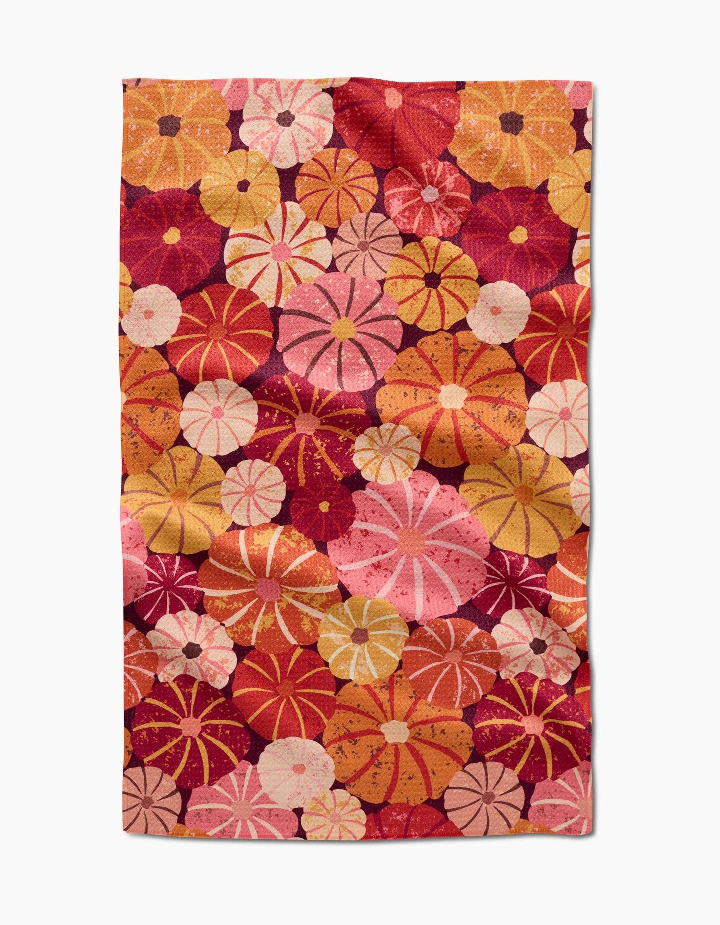 Geometry - Spicy Pumpkins Tea Towel