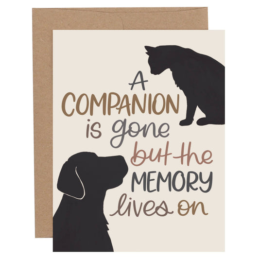 1canoe2 | One Canoe Two Paper Co. - Pet Sympathy Greeting Card