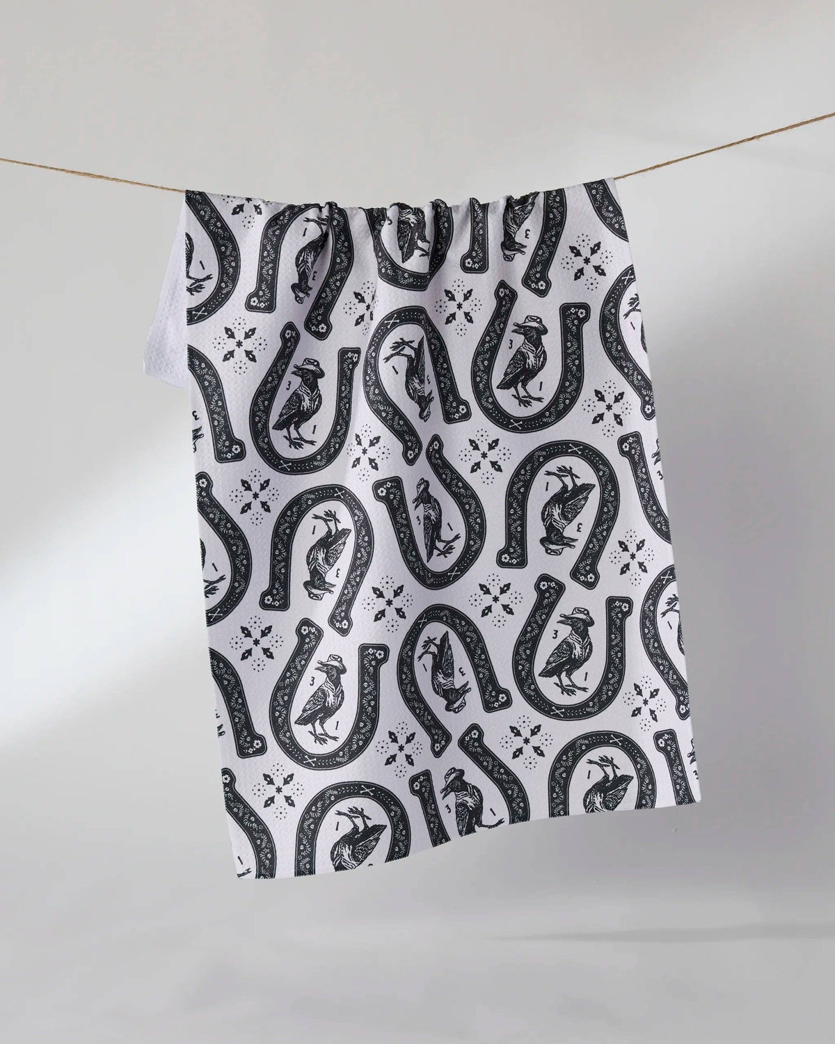 Lucky Crow Tea Towel - Halloween 2026