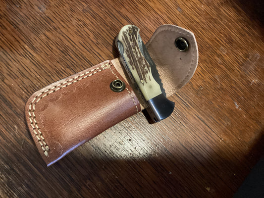 Pocket Knife with Cover (Dark)