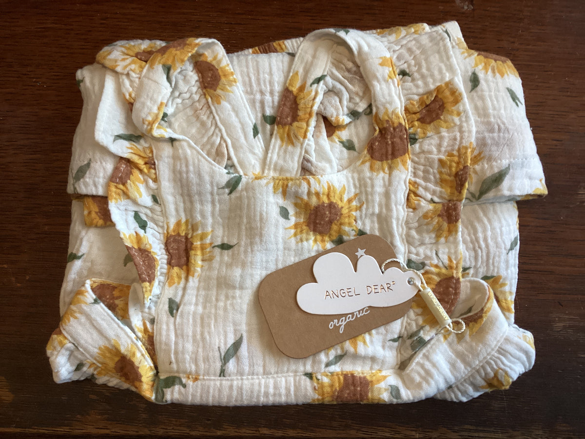 Baby Sunflower Pinafore & Bloomer