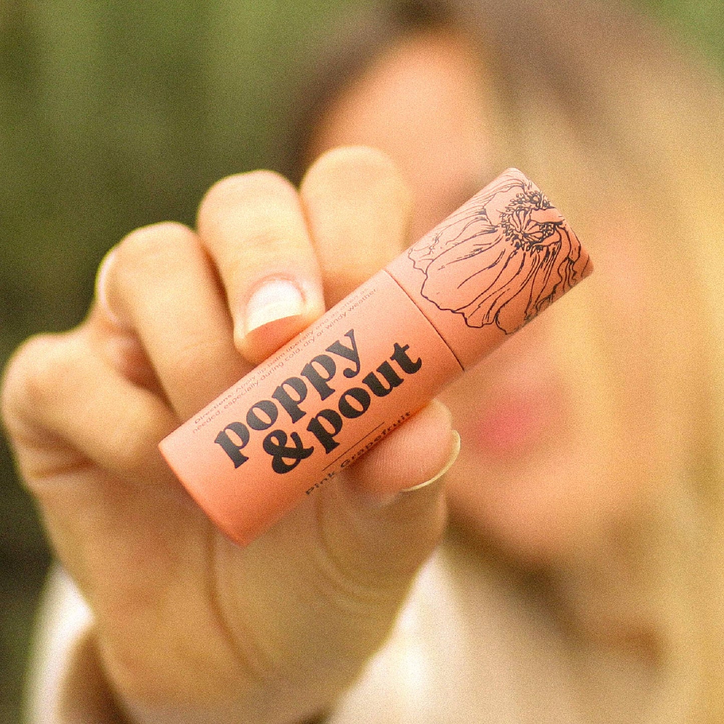 Poppy & Pout - Lip Balm, Pink Grapefruit