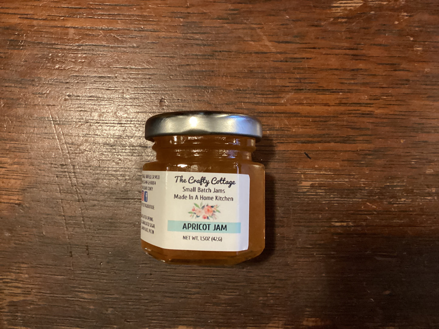 Apricot Jam 1.5oz