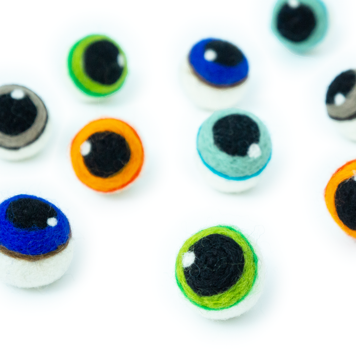 Spooky Eyeball Eco Toys/Fresheners Set of 5