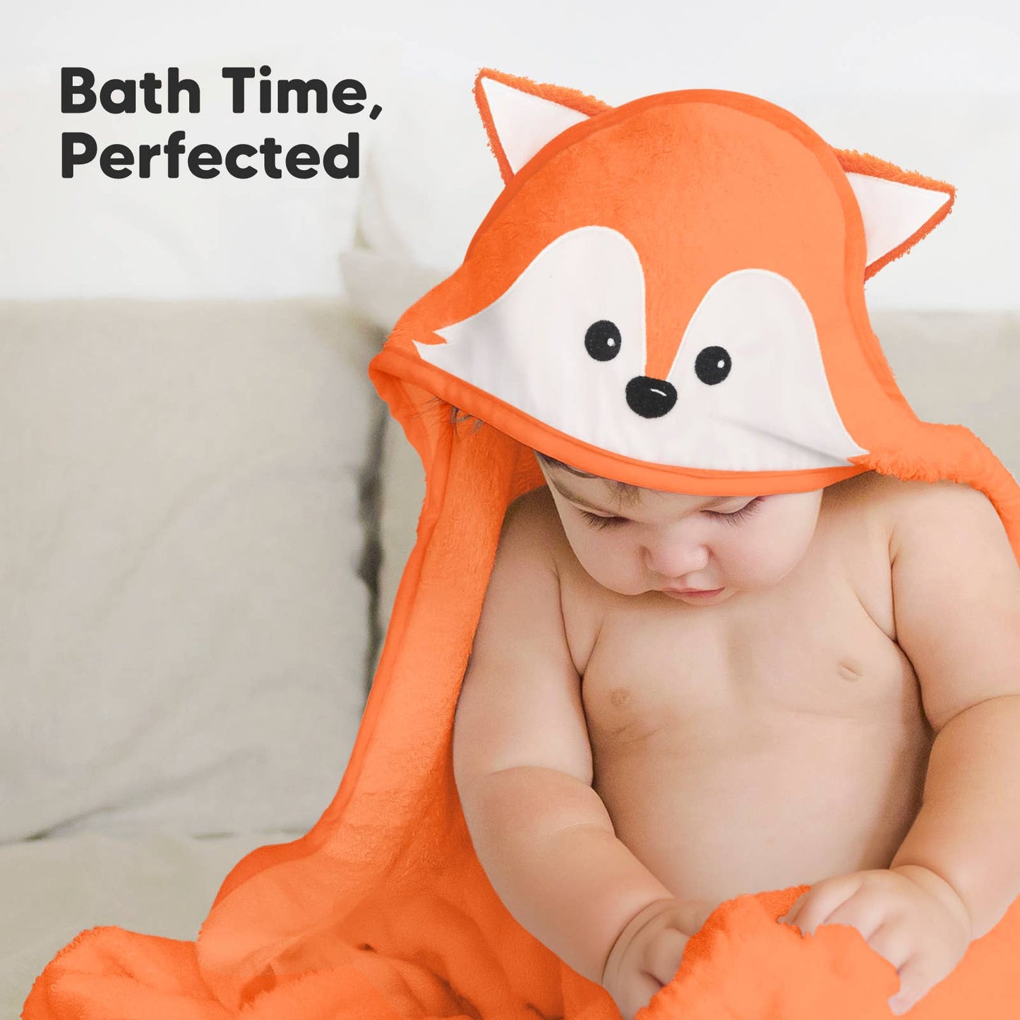 KeaBabies - KeaBabies Cuddle Baby Hooded Towel