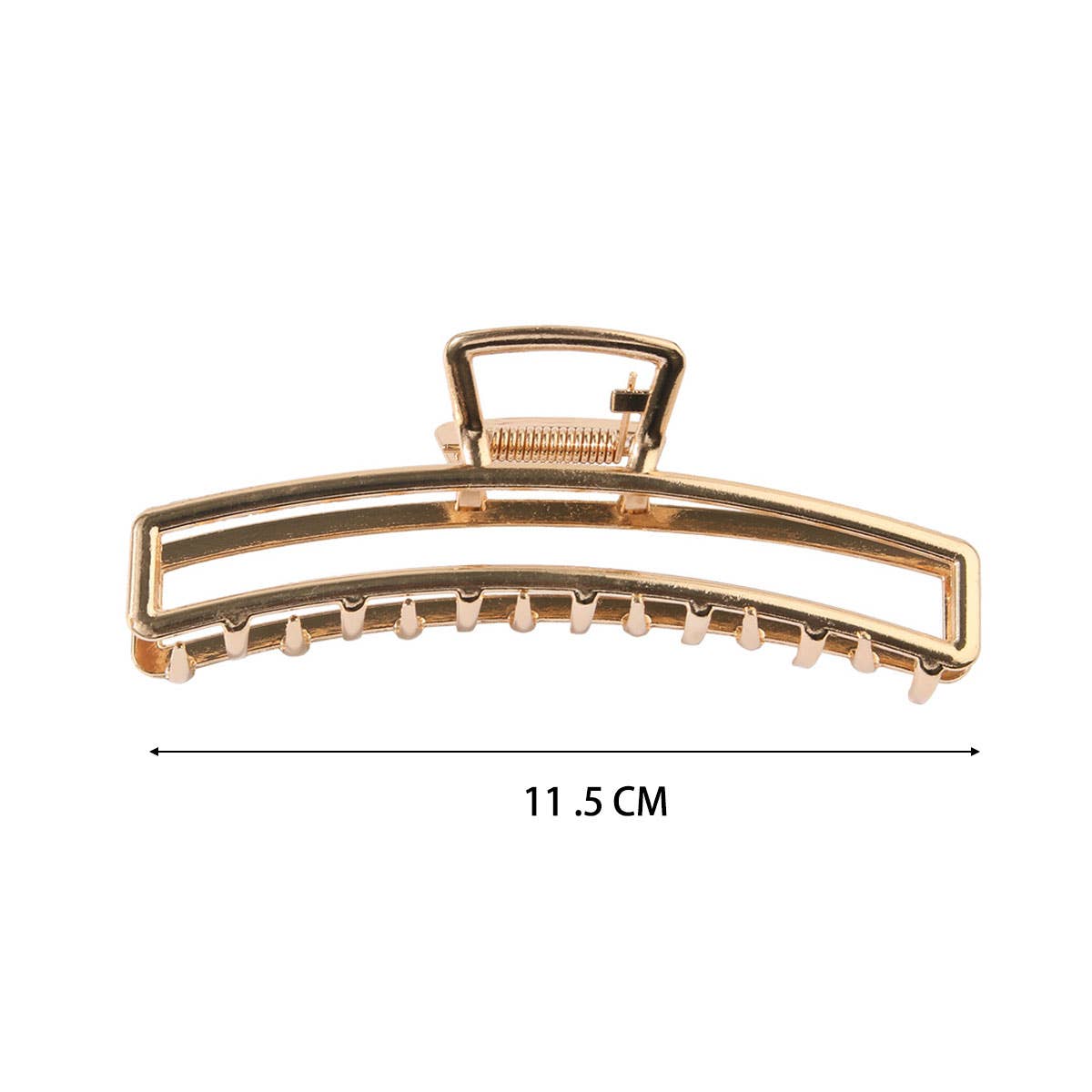Gold Metal Hair Claws Strong Hold