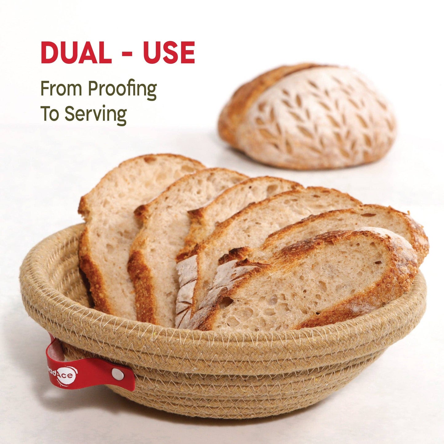 Round Cotton Rope Proofing Baskets - Round