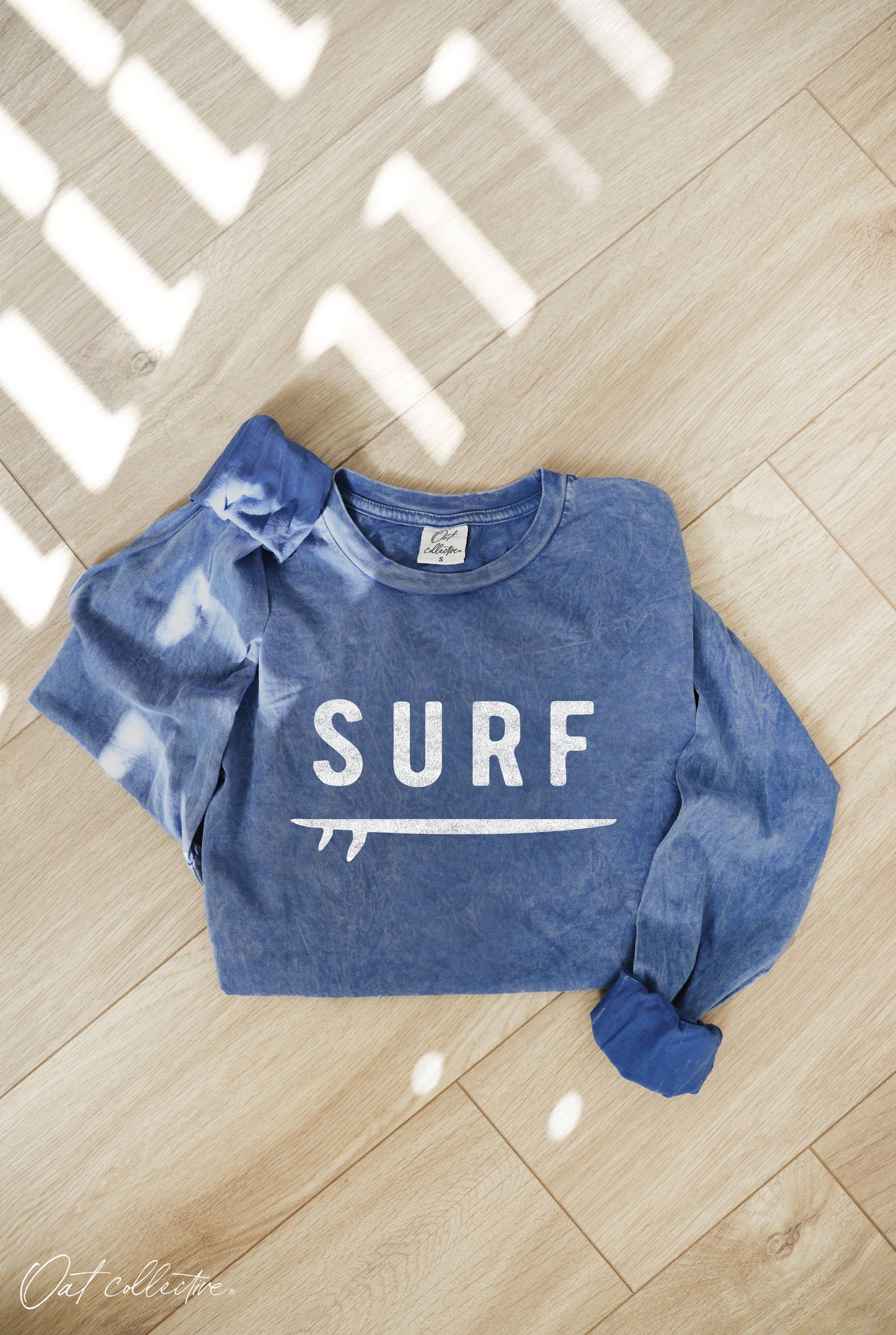 SURF Mineral Washed Long Sleeve Graphic
