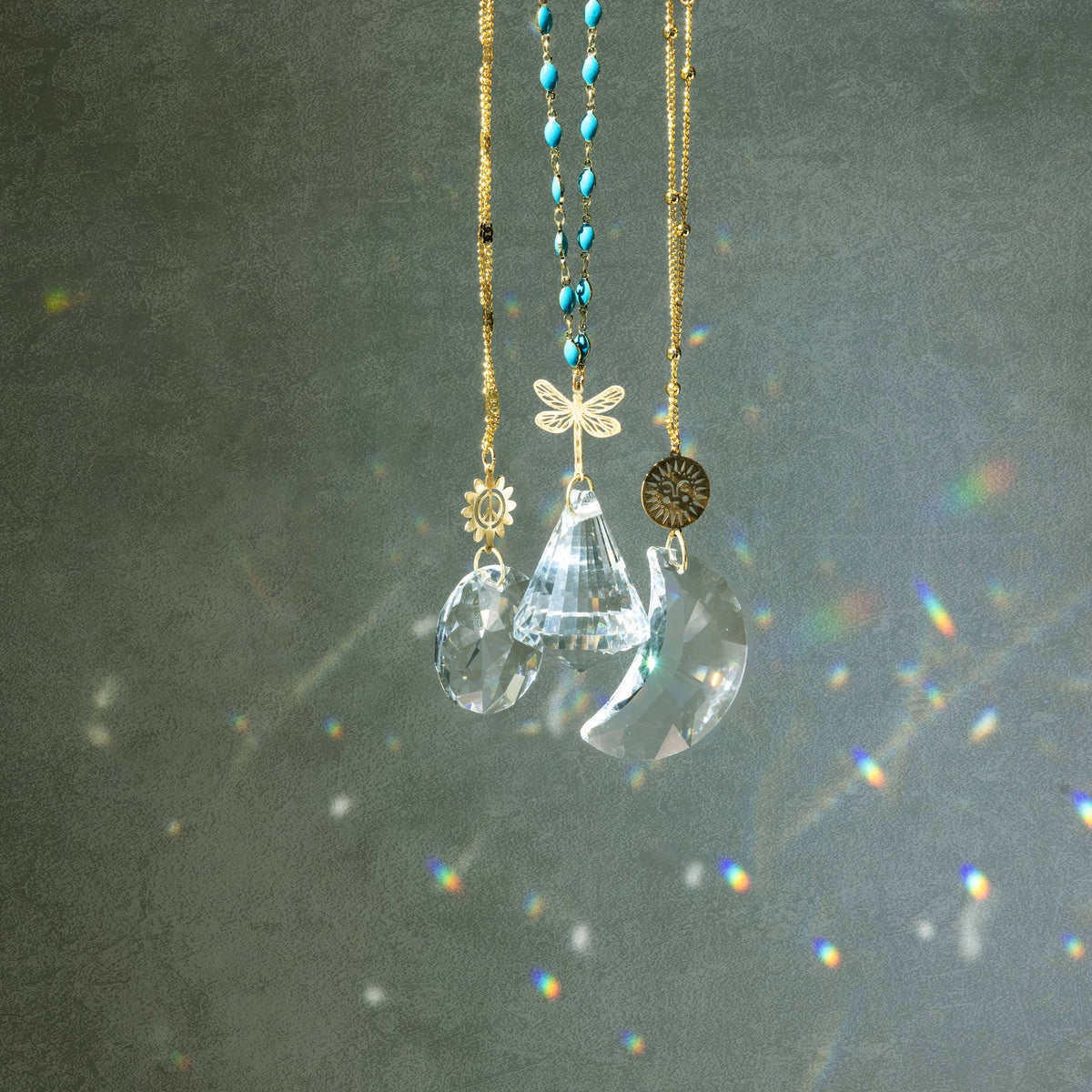 Pocket Suncatcher - Radiating Heart
