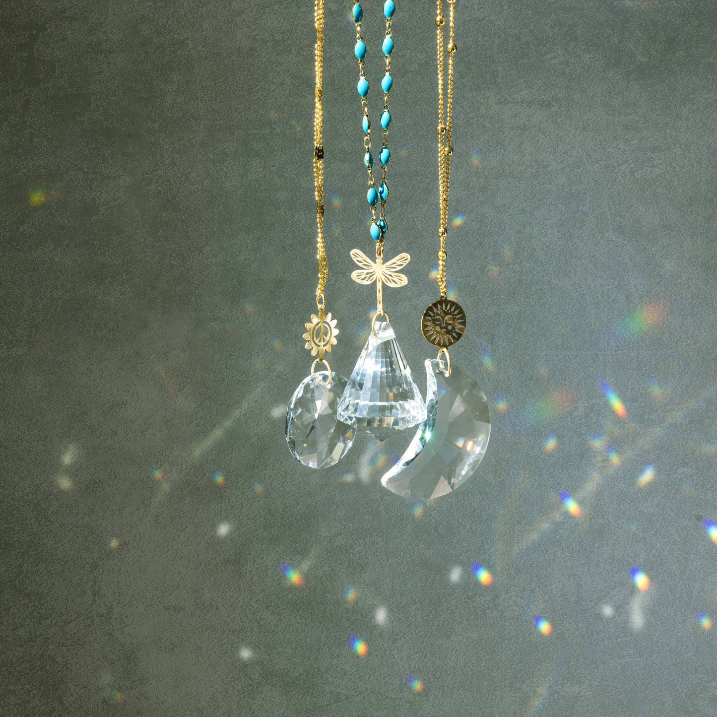 Pocket Suncatcher - Radiating Heart