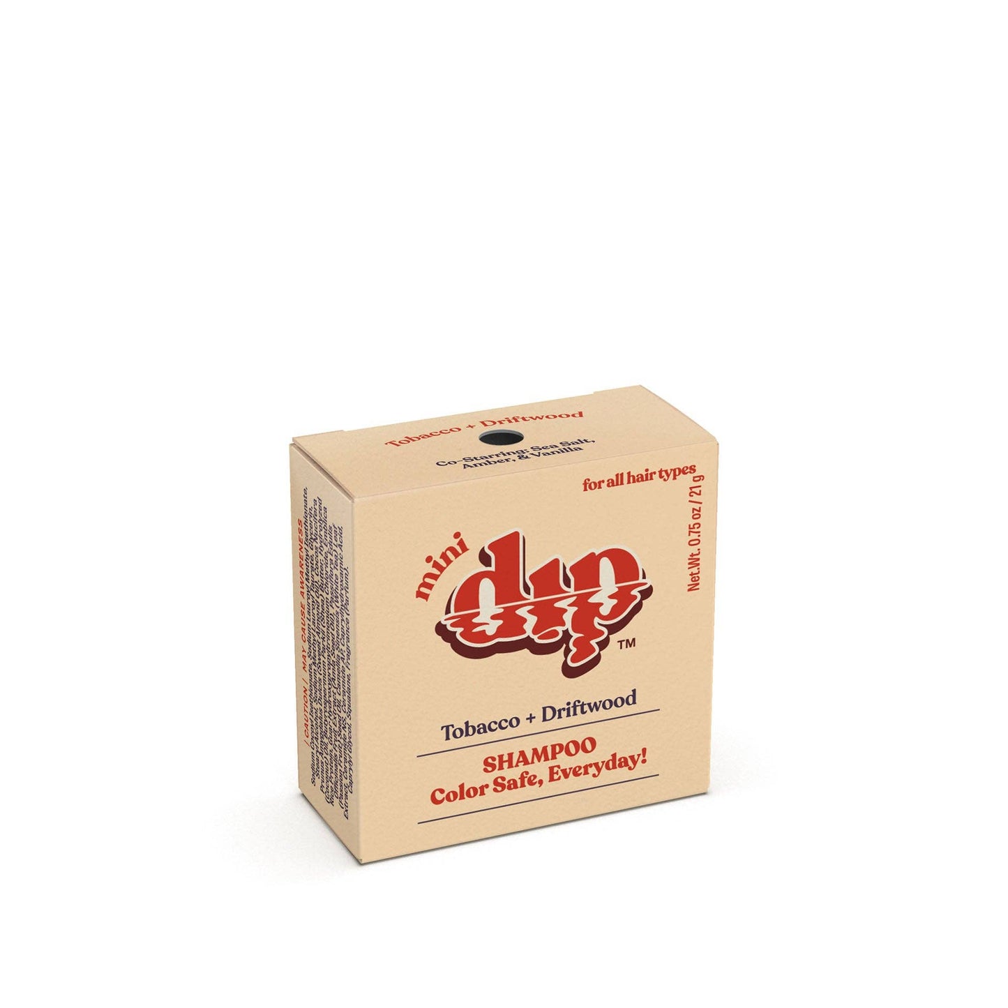 Dip - Mini Dip Color Safe Shampoo Bar for Every Day - Tobacco & Dr