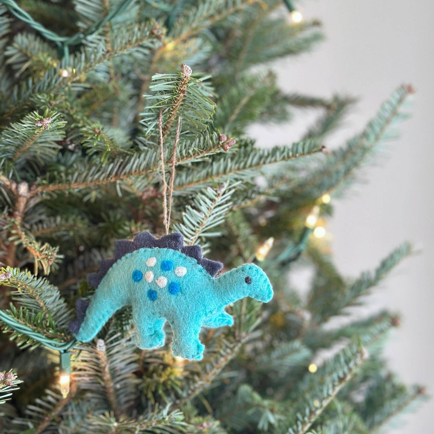 Felt Dinosaur Ornament