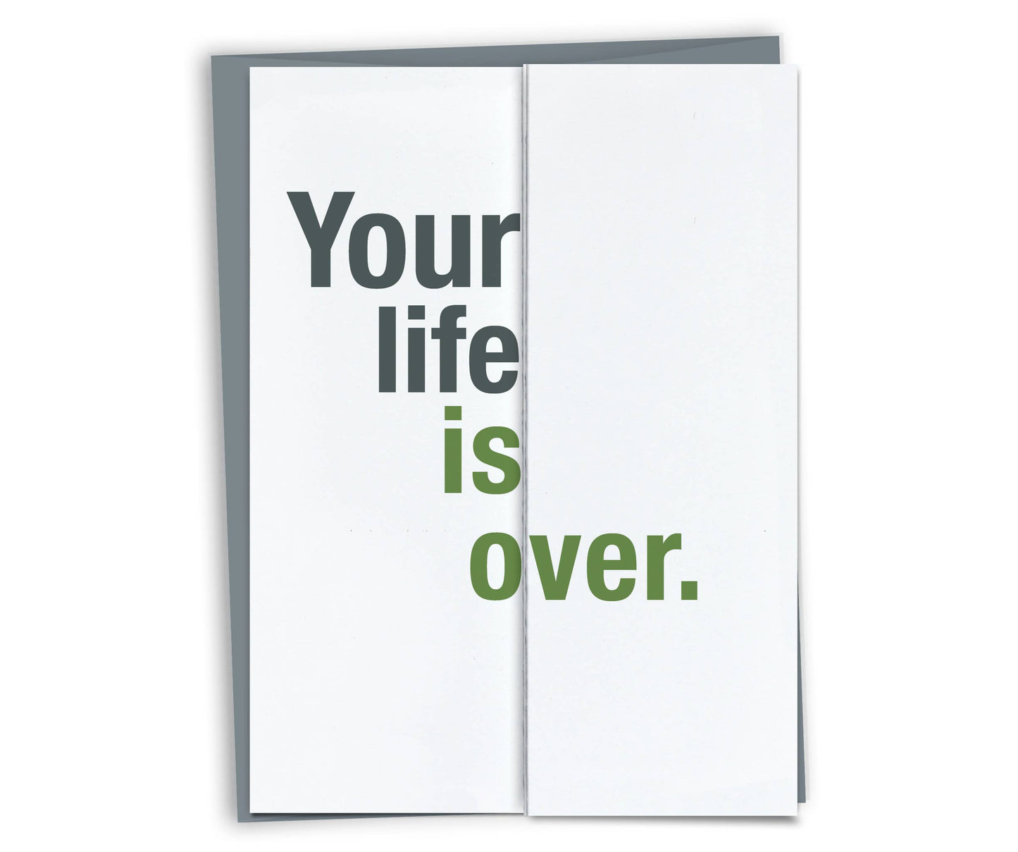 FINCH and HARE - Life Over Wedding or Baby Congratulations Card