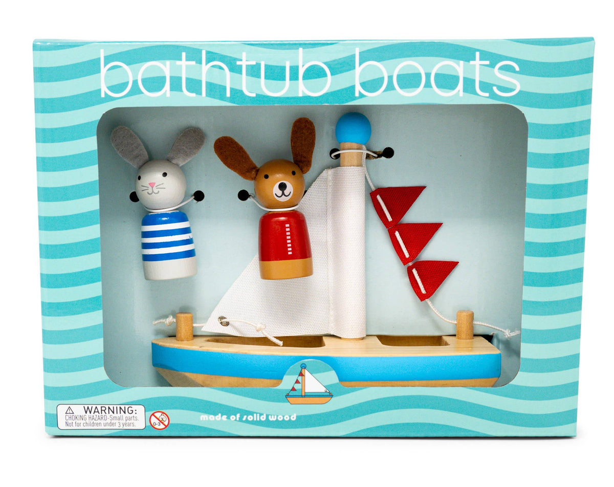 Boats & Buddies Bath Toy - Boy & Girl
