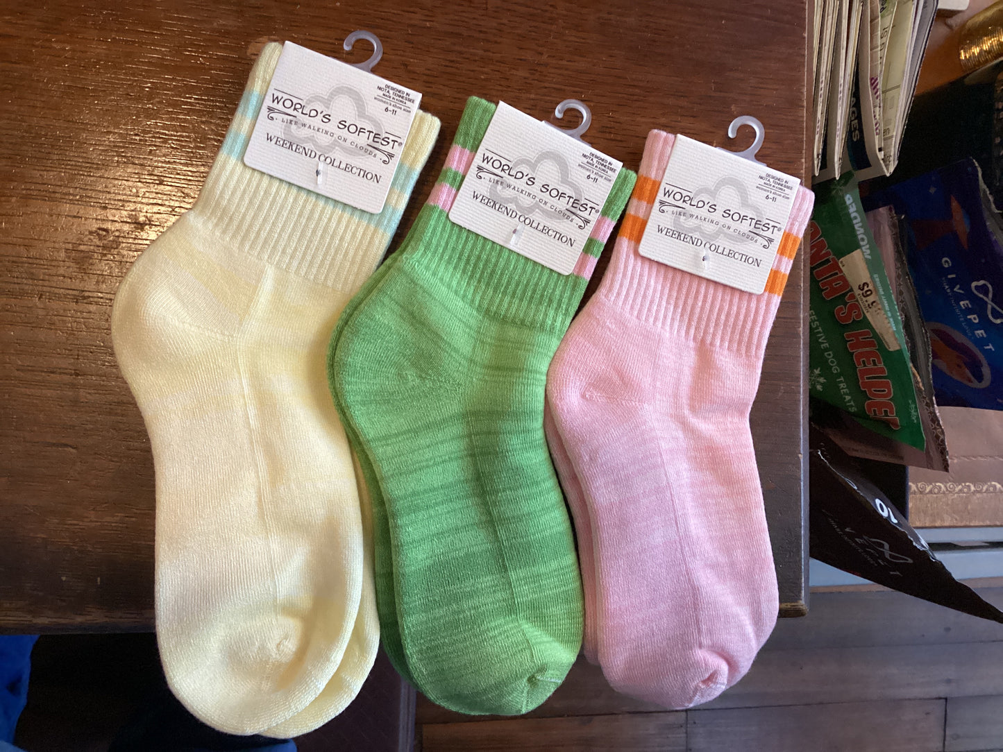 Stripe Crew Socks