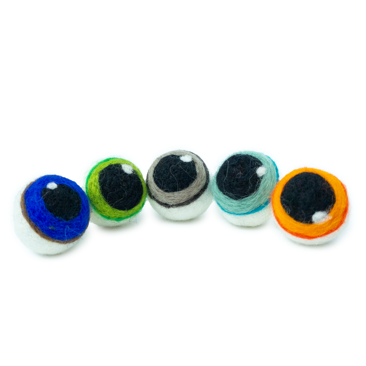 Spooky Eyeball Eco Toys/Fresheners Set of 5