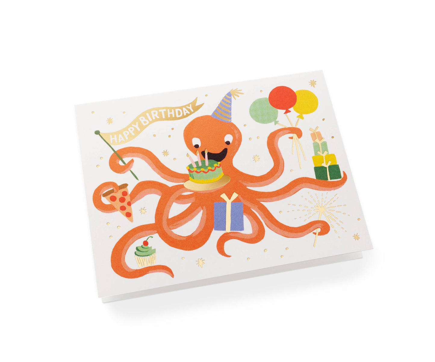 Rifle Paper Co. - Octopus Birthday Card