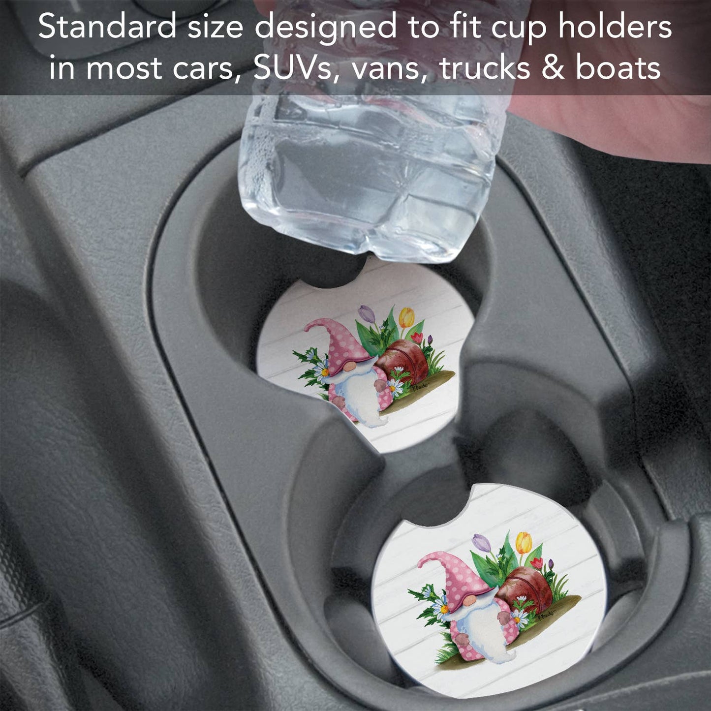 Americana Mood - Bulk Stone Car Coaster-NO PACKAGING