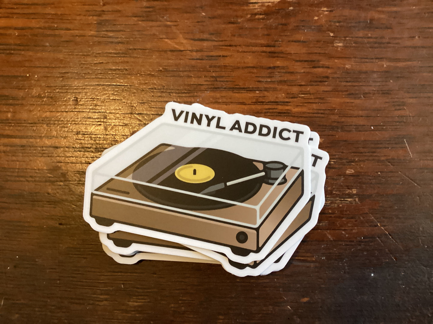 Vinyl Addict Sticker