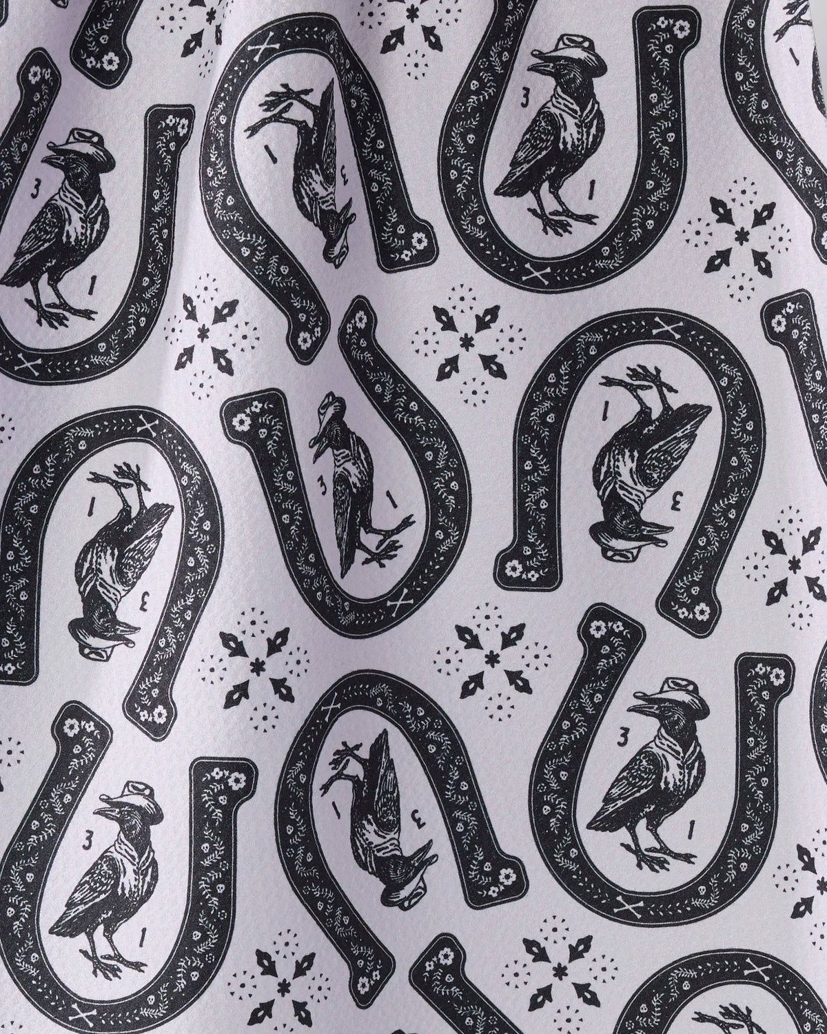 Lucky Crow Tea Towel - Halloween 2026