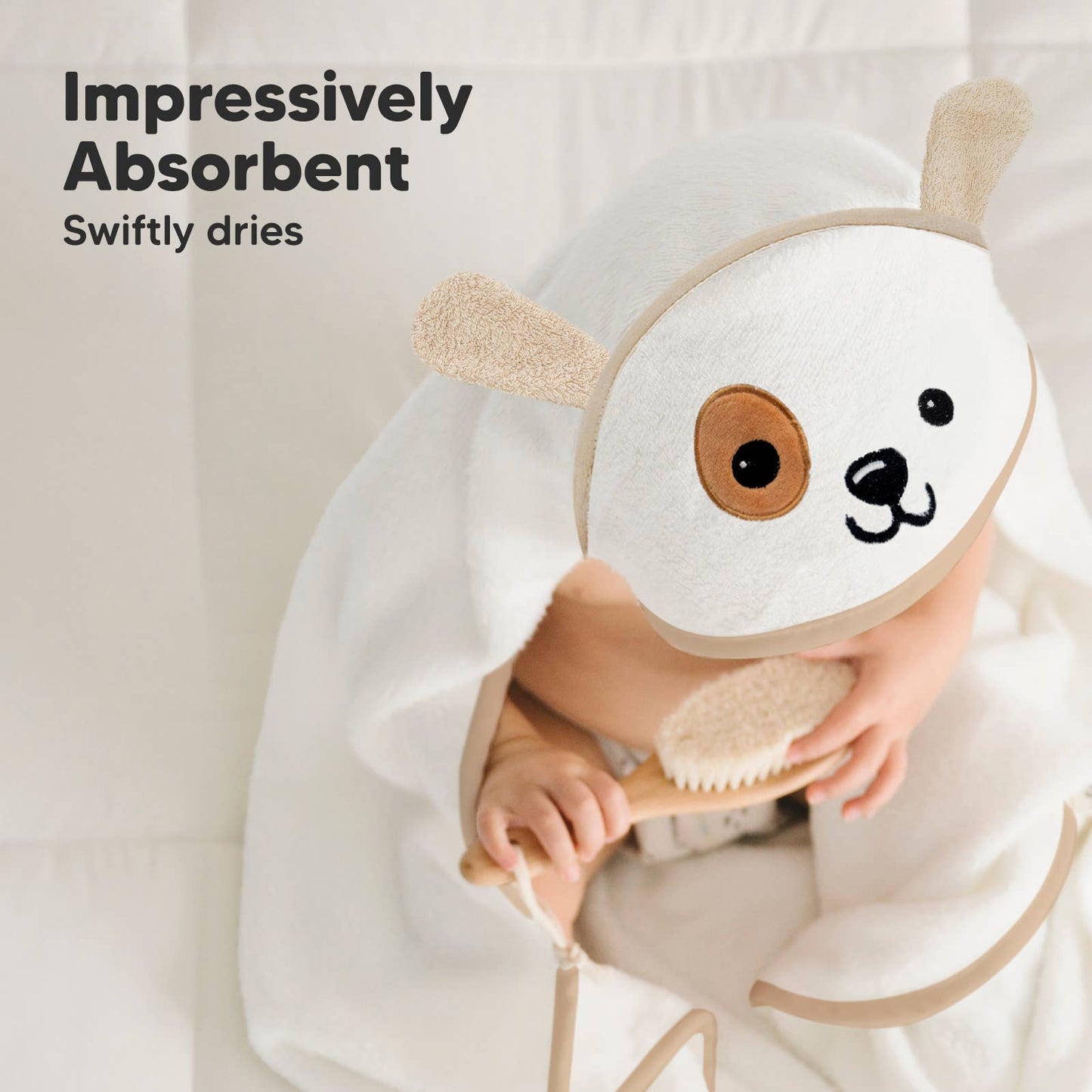 KeaBabies - KeaBabies Cuddle Baby Hooded Towel