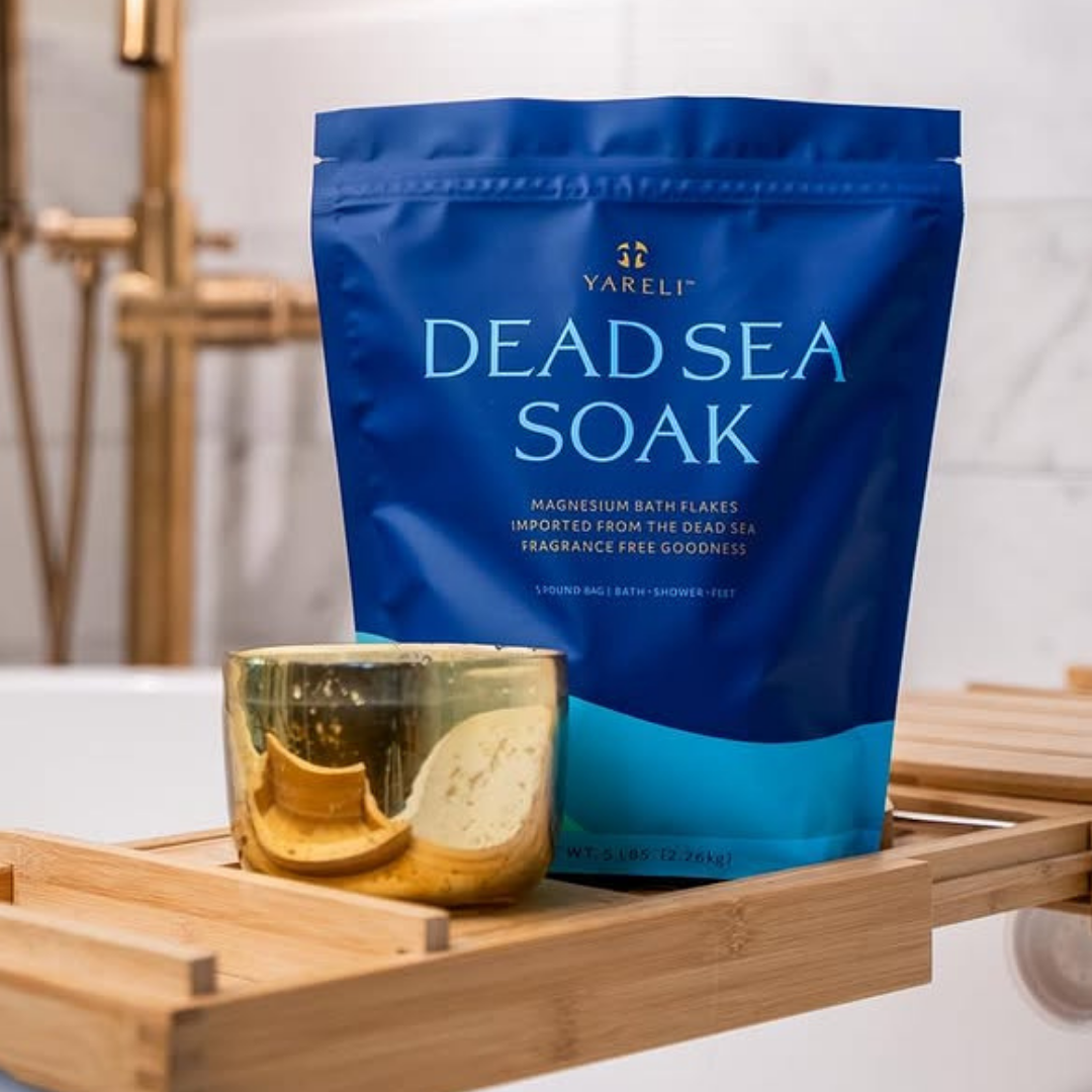 Bath Flakes | Unscented Dead Sea Magnesium Gentle Muscle Relief