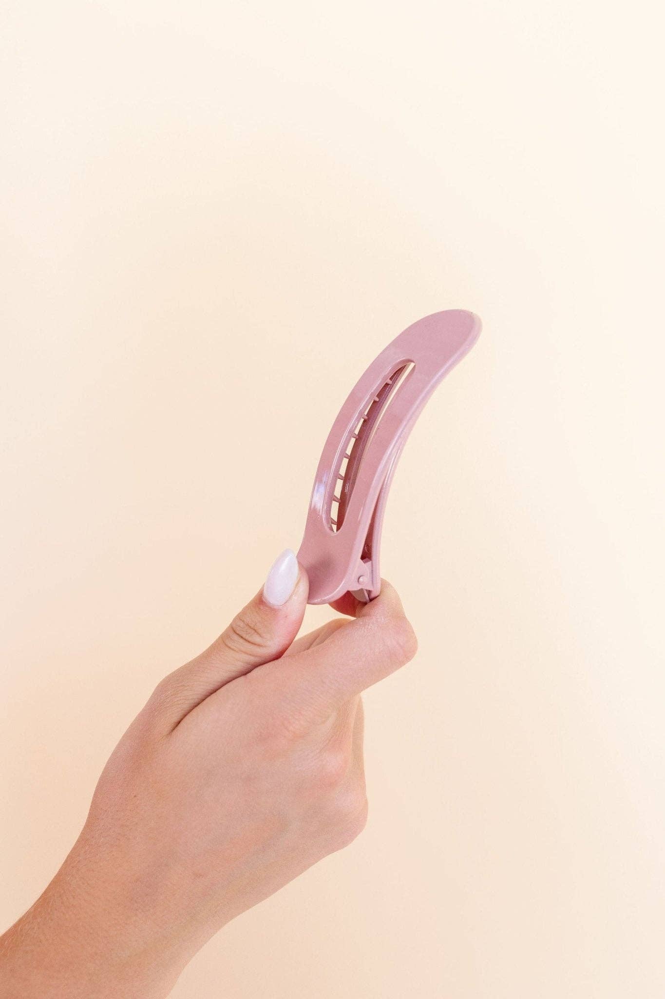 Glossy Flat Claw Clip