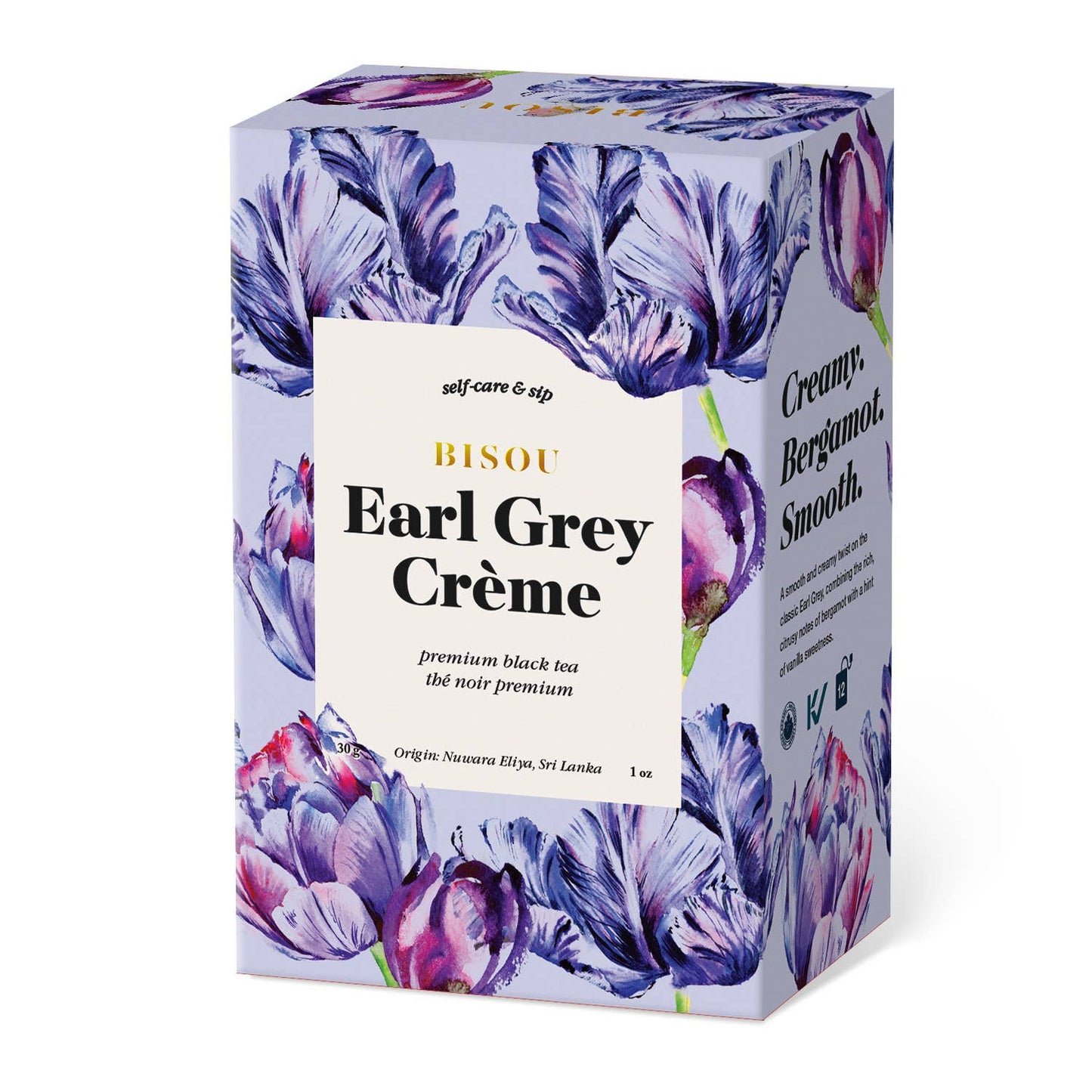 Organic Earl Grey Crème - Black tea sachets