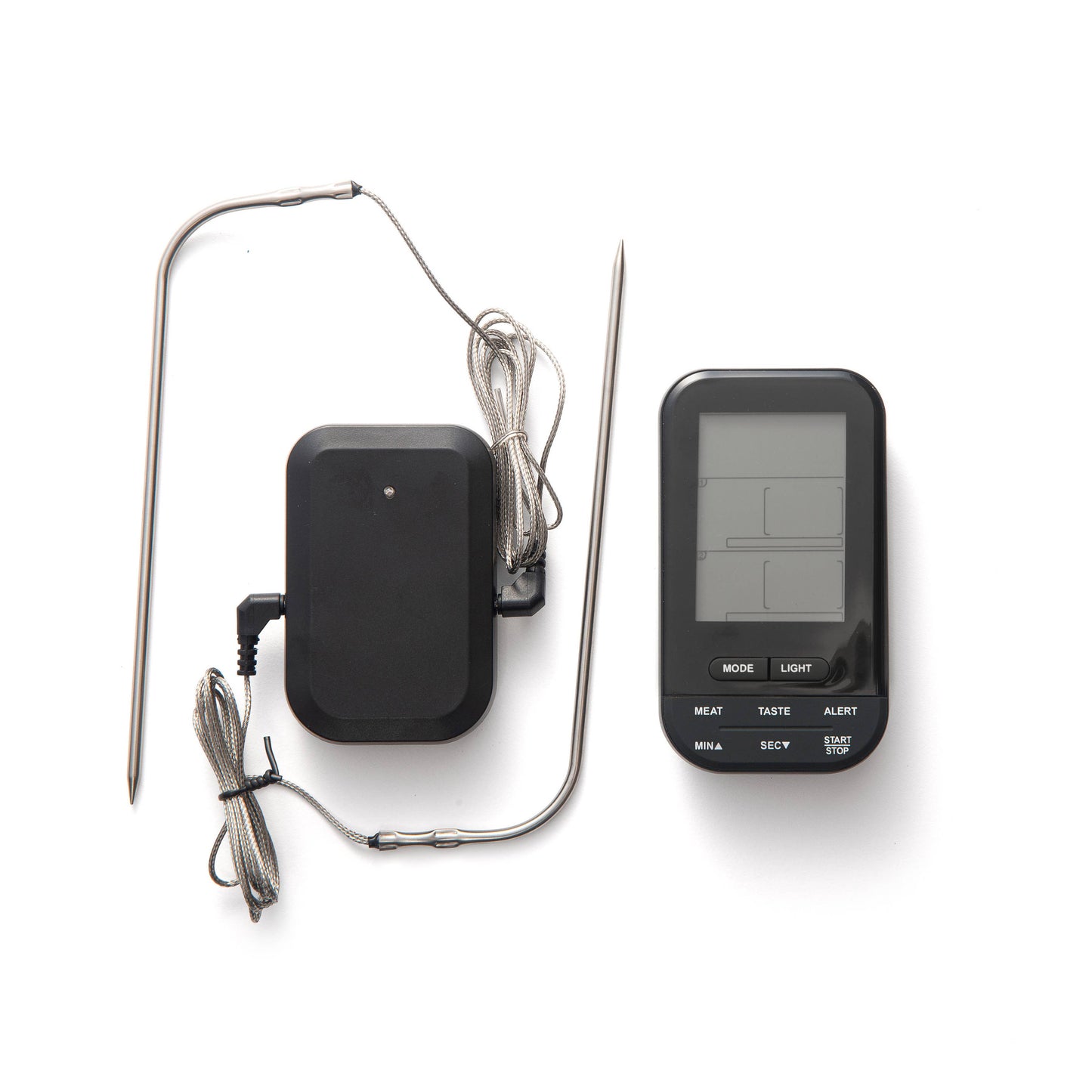 Outset Digital Wireless Dual Probe BBQ Thermometer, 4.25"