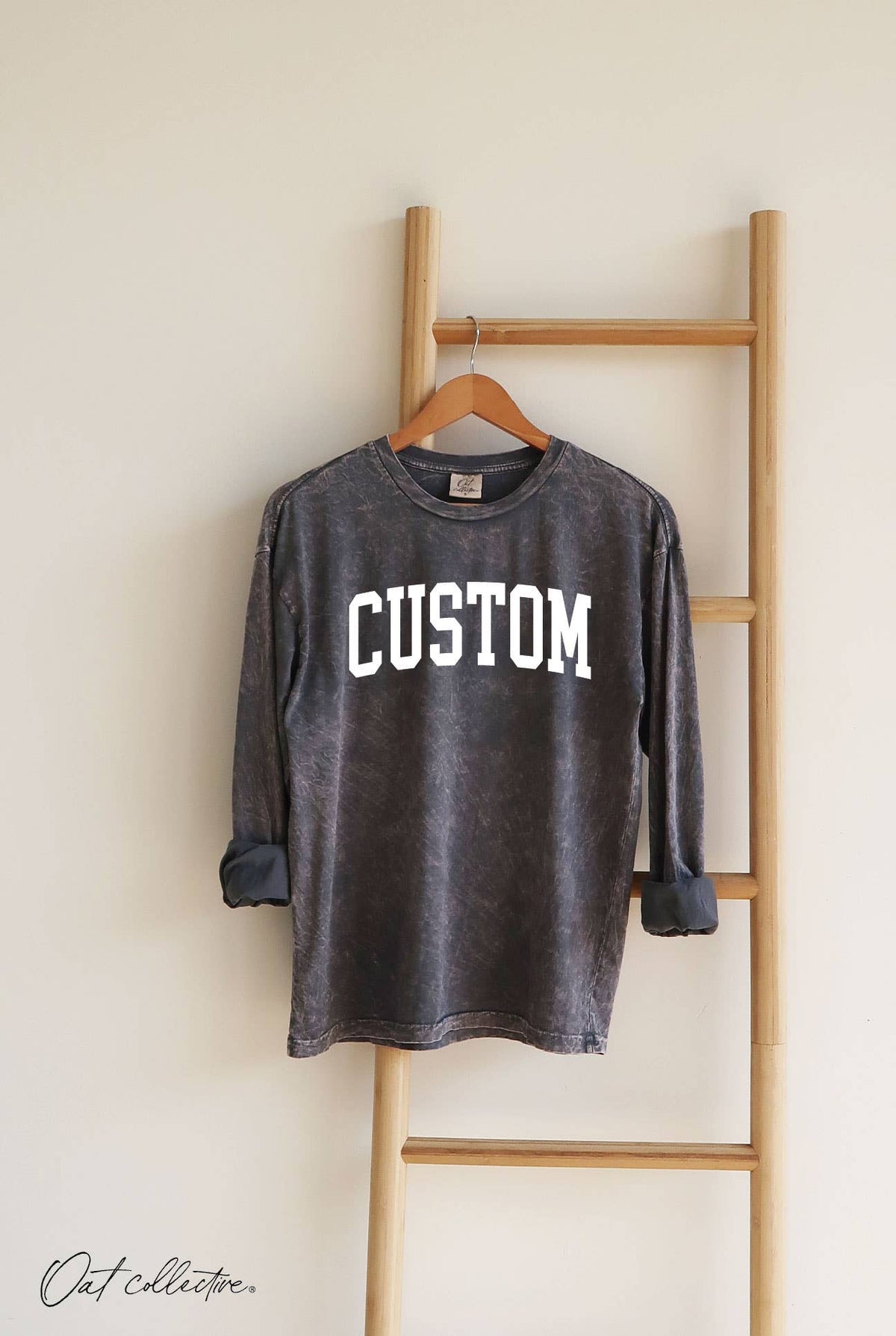 Benicia Mineral Washed Long Sleeve Graphic