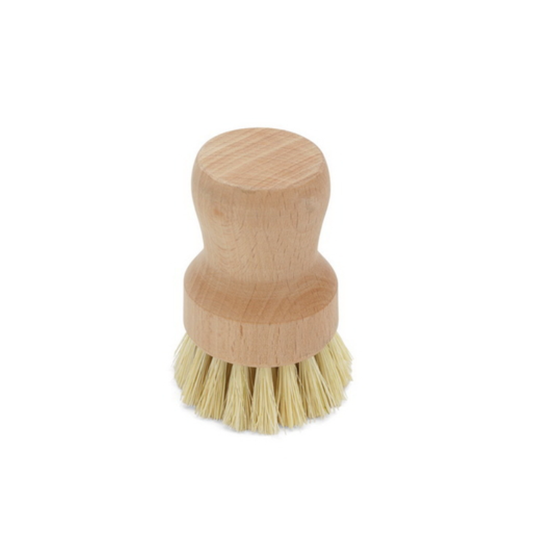 Small Natural Dish Brush with Fiber Bristles | 3"