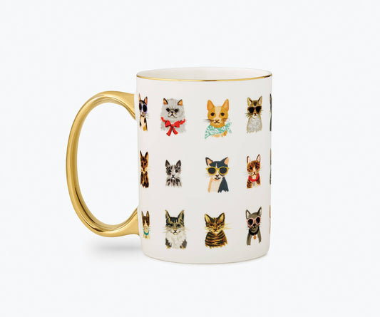 Rifle Paper Co. - Cool Cats Porcelain Mug