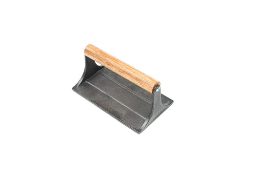 Fox Run Bacon Press, Cast Iron, 6.75" x 4" x 3"