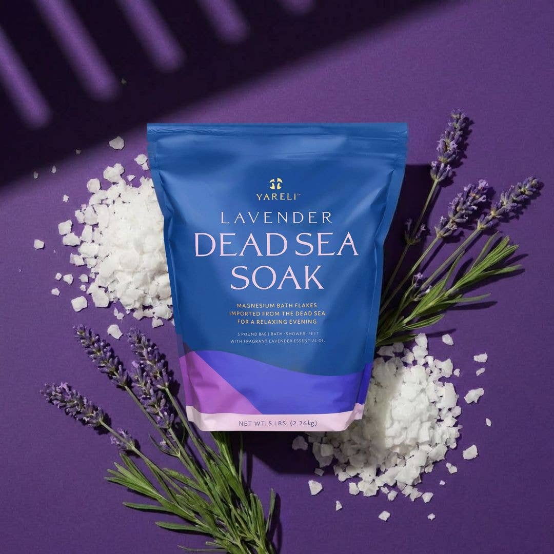 Bath Flakes | Lavender Dead Sea Magnesium