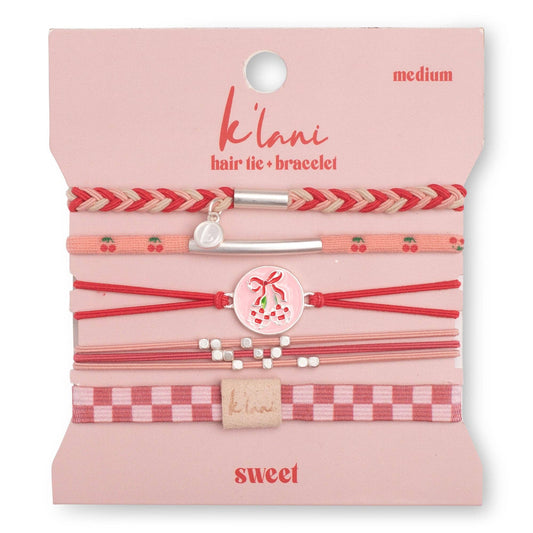K'Lani hair tie bracelets - Sweet