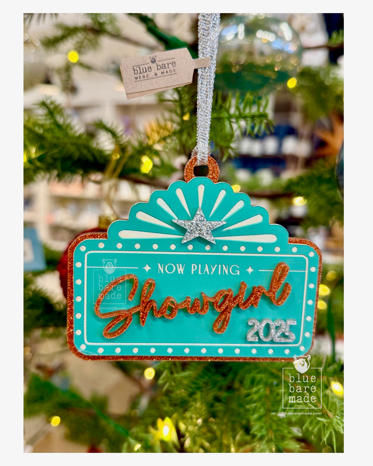 Taylor Swift Showgirl Christmas Ornaments