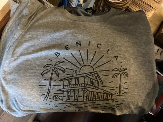 Benicia Train Depot Tshirt