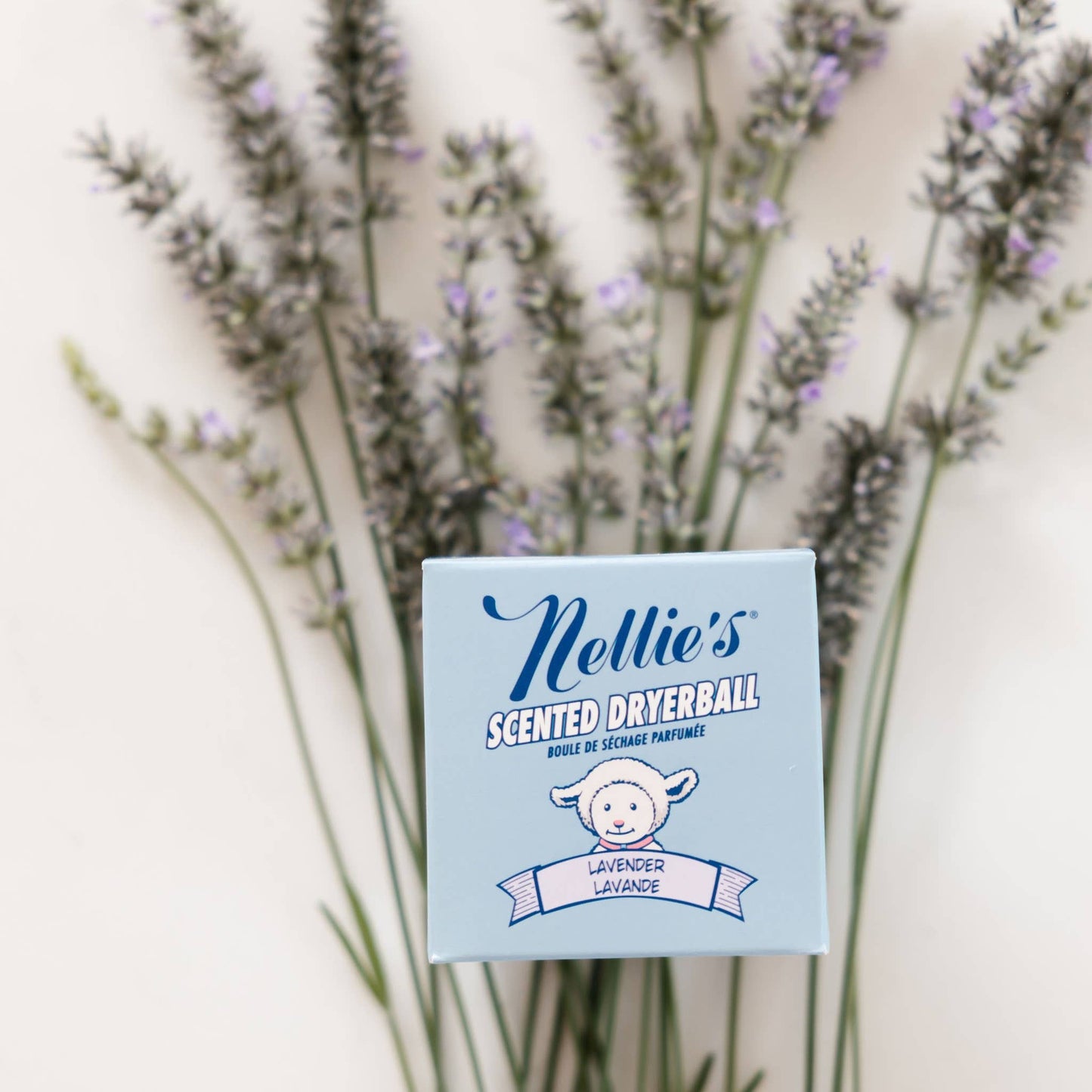 Scented Wool Dryerball: LAVENDER