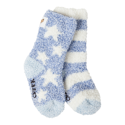 Kids Cozy Crew Stars and Stripes