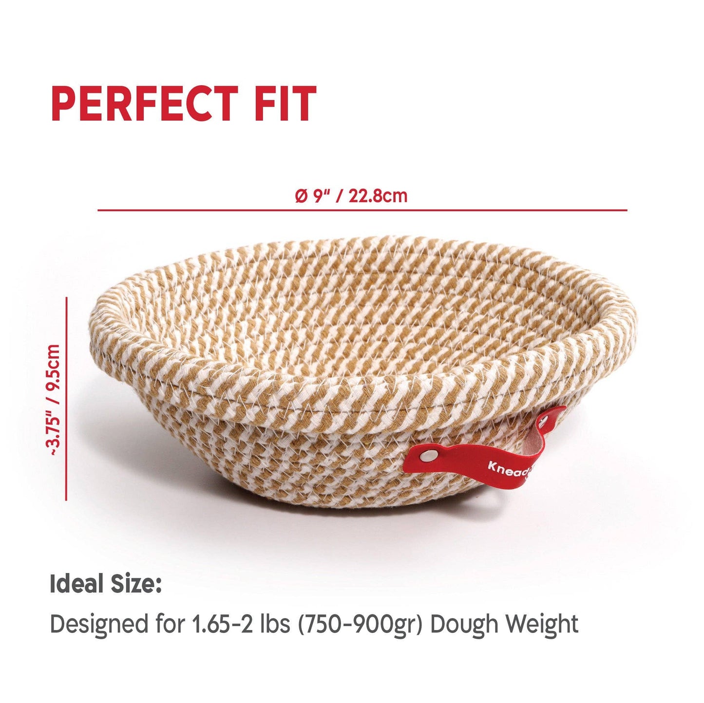 Round Cotton Rope Proofing Baskets - Round
